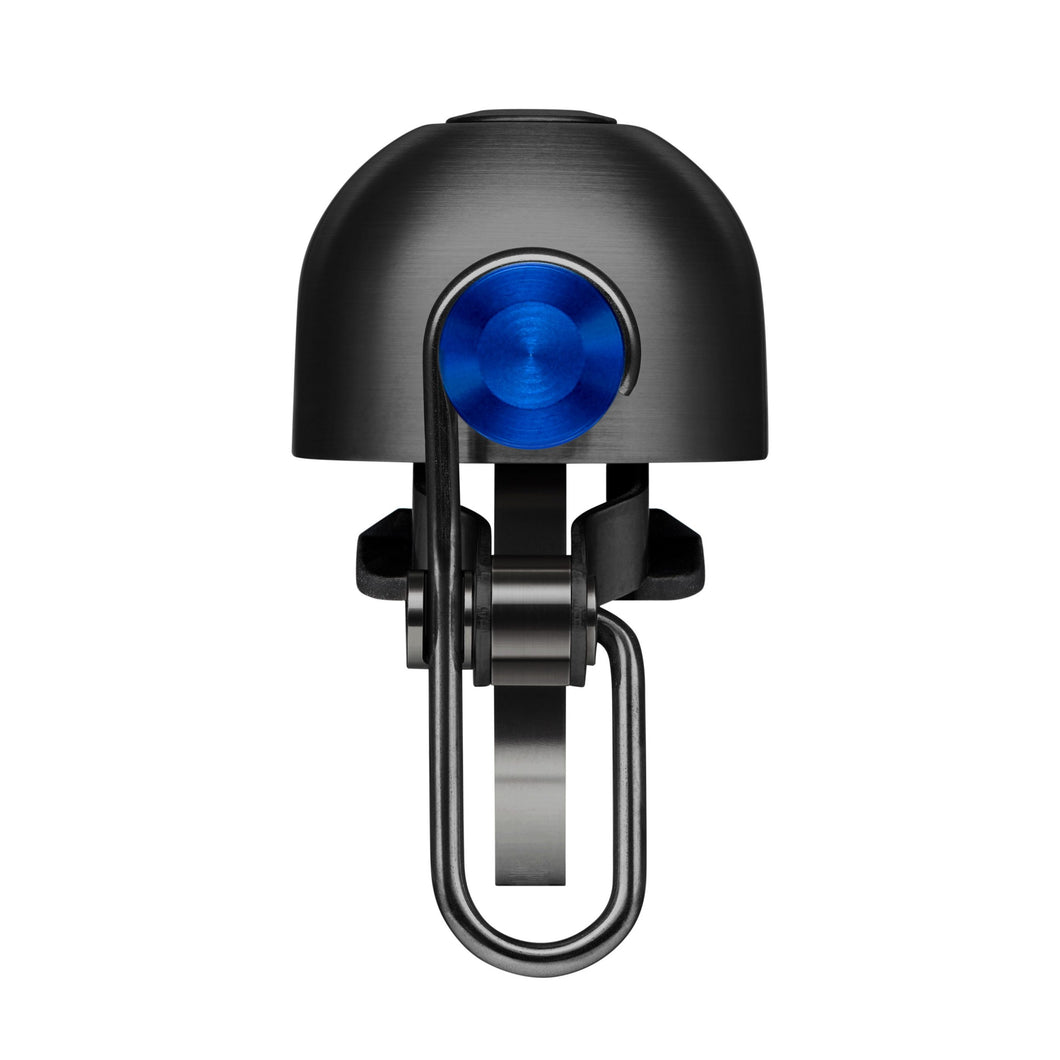 Spurcycle Bell - Black with Blue Striker