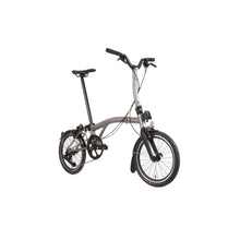 Load image into Gallery viewer, Brompton T-Line (titanium), 4-speed, M-Bar handlebar.
