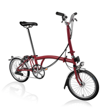 Load image into Gallery viewer, Brompton H6L with Dynamo Lighting, House Red
